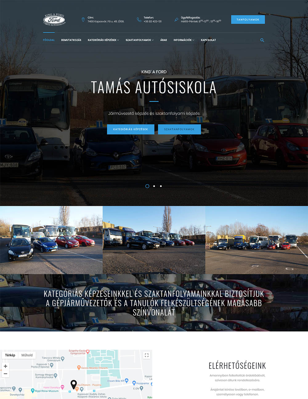 King' a Ford - Tamás Autósiskola Kft.